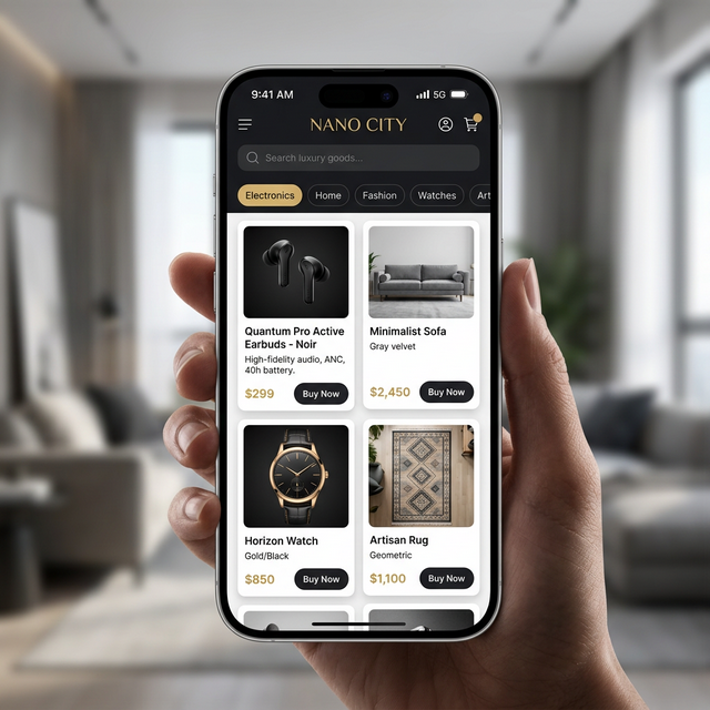 Nano City Marketplace